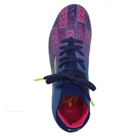 Adidas X Speedflow Messi.1 Fg Jr FY6929 kopačke mornarsko plava, ljubičasta, plava, višebojna plava 1