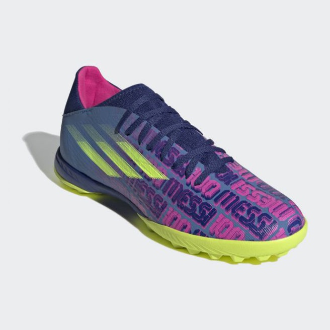 Adidas X Speedflow Messi.3 Tf M FY6896 kopačke tamnoplava, raznobojna plava i tamnoplava 1