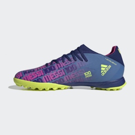 Adidas X Speedflow Messi.3 Tf M FY6896 kopačke tamnoplava, raznobojna plava i tamnoplava 2