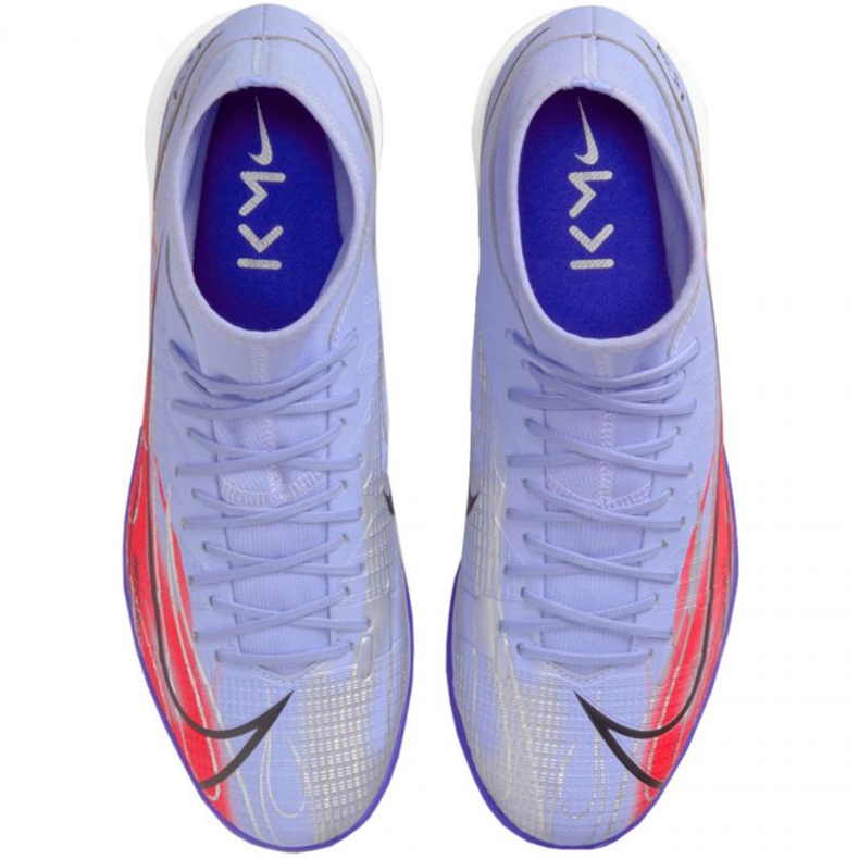 Kopačke za nogomet Nike Mercurial Superfly 8 Academy Km Ic M DB2862 506 višebojna, ljubičasta ruže i ljubičaste 1