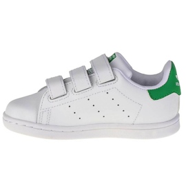 Cipele adidas Stan Smith Cf Inf Jr BZ0520 bijela zelena 1