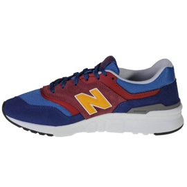 Cipele New Balance M CM997HVM crvena plava žuta boja 1