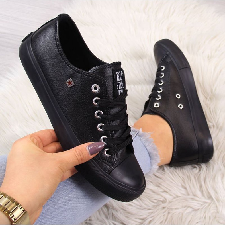 Niske tenisice Big Star W V274871 crne crno 1