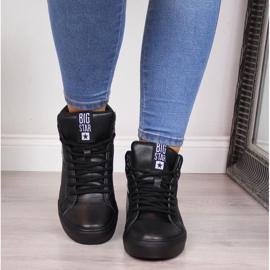 Visoke trenerke Big Star W EE274355 crne crna 2