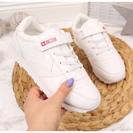 Bijele sportske cipele Big Star Jr GG374057 bijela 1