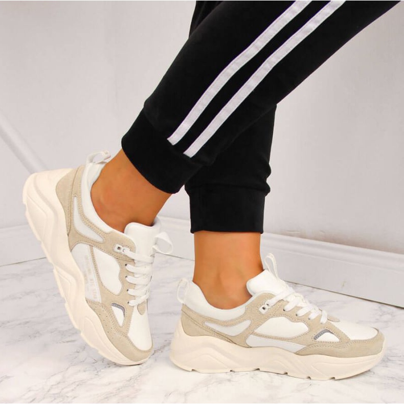 Tenisice na platformi Big Star W GG274657 bijele bijela 2