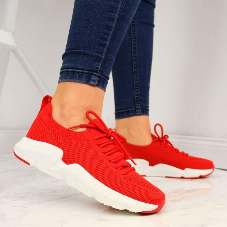 Big Star W DD274580 crvene tenisice bijela crvena 2