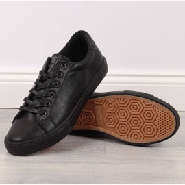 Niske tenisice od eko kože Big Star M II174029 u crnoj boji crna 1