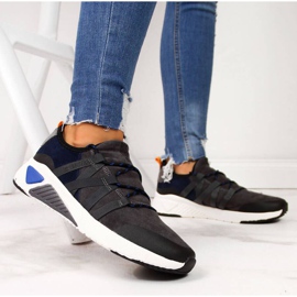 Sive kožne cipele Big Star W II274309 siva 2