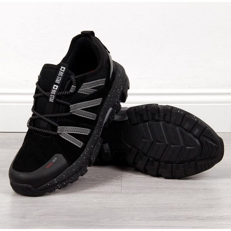 Cipele za planinarenje Big Star M II174237 crne crna 1