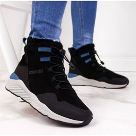 Crne izolirane čizme za snijeg Big Star W II274261 crno 2