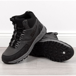 Sive planinarske čizme Big Star M INT1624A siva 2