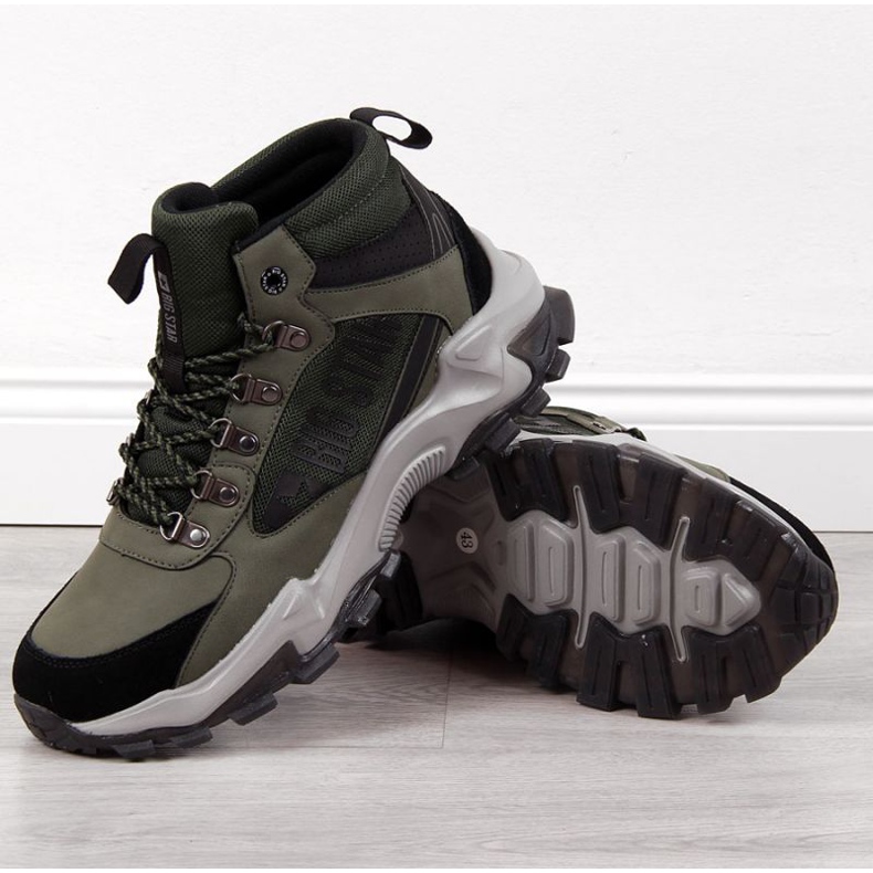 Big Star M INT1625A čizme kaki boje zelena 1