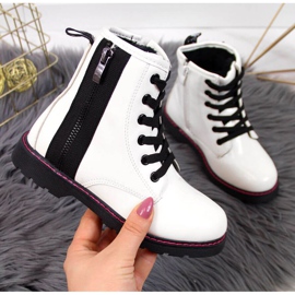 Izolirane lakirane čizme Jr EVE327B bijele bijela 1