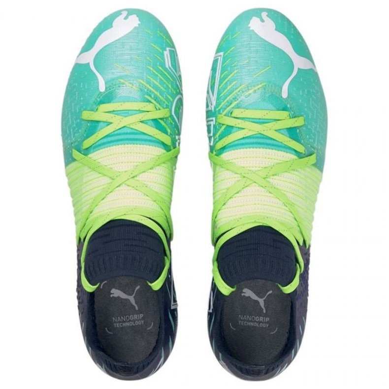 Kopačke Puma Future Z 1.2 MxSG M 106479 03 mornarsko plava, višebojna blues i tamnoplava 2