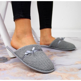 Kućne papuče Vijesti W EVE331B siva 2