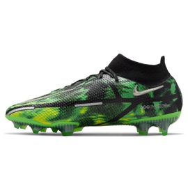 Nike Phantom GT2 Elite Df Sw Fg M DM0731-003 nogometne cipele višebojan zelena 1