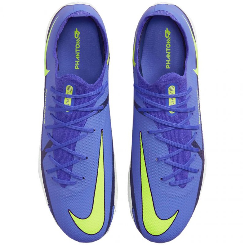 Kopačke za nogomet Nike Phantom GT2 Pro Fg M DA4432 570 plava, bijela plava 1