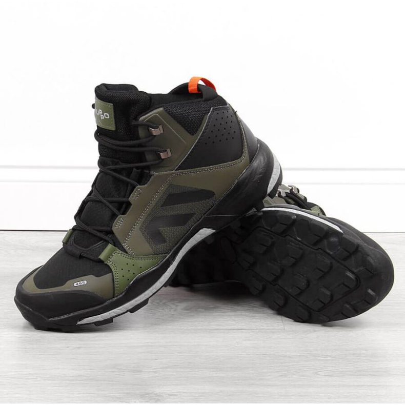 Visoke treking cipele Filippo M PAW304B kaki crno zelena 1
