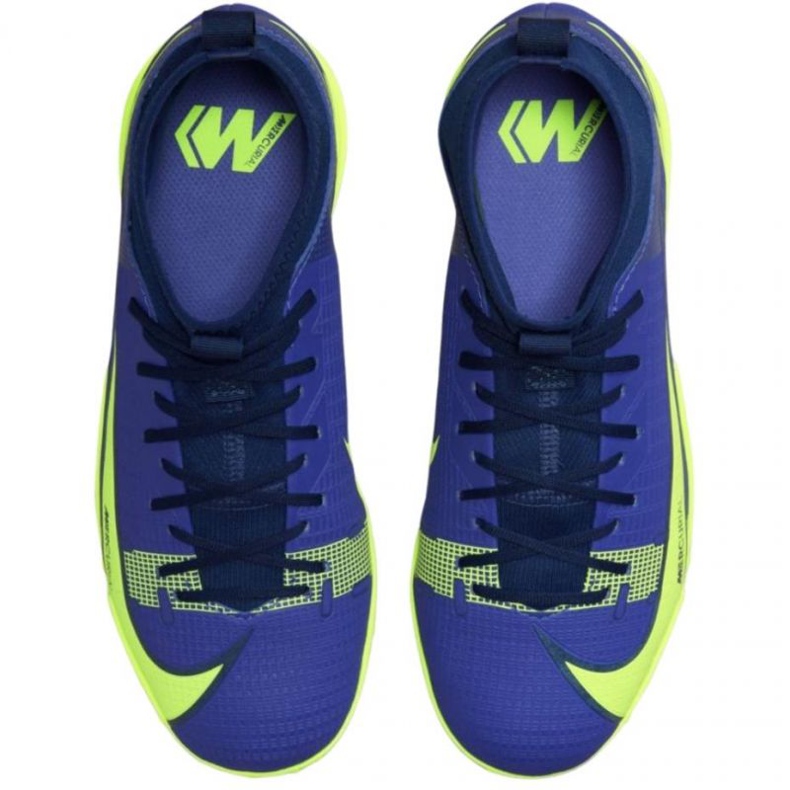 Nogometne cipele Nike Mercurial Superfly 8 Academy Tf Jr CV0789 474 višebojan plava 1