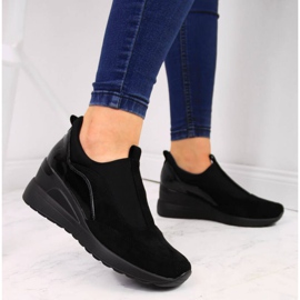 Tenisice na klin Vinceza W WM790A crne crna 2