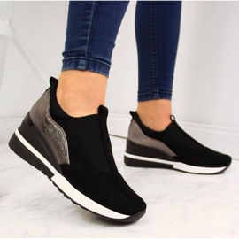 Tenisice na klin W Vinceza WM790B crne crno 2