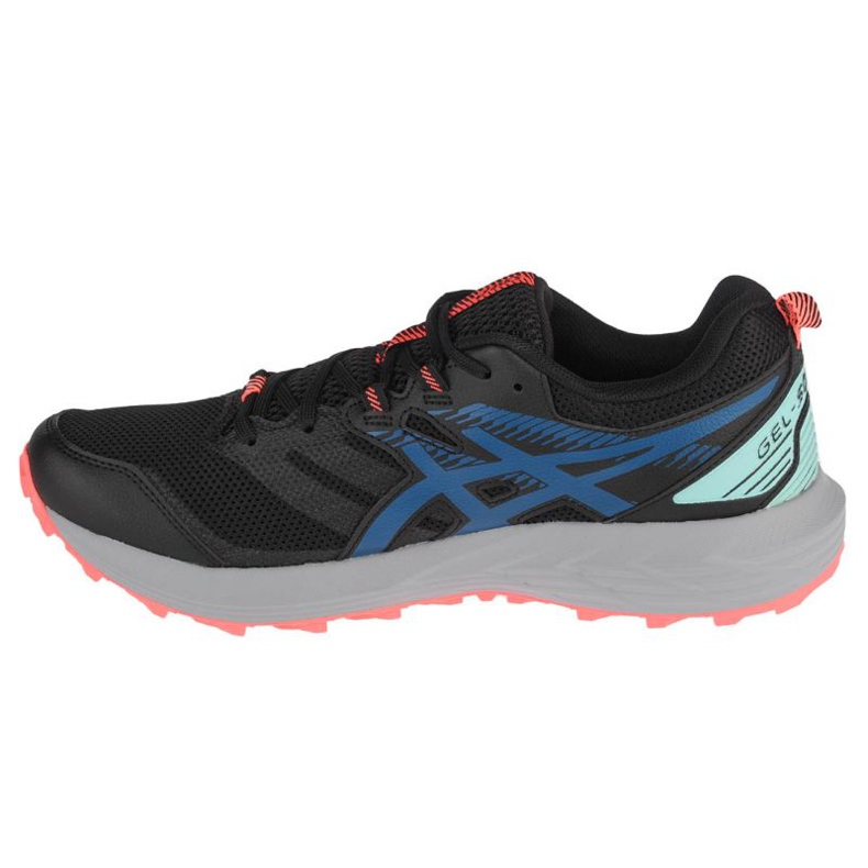 Asics Gel-Sonoma 6 W 1012A922-011 tenisice za trčanje crno plava naranča 1