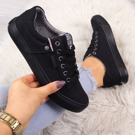 Niske tenisice Big Star W AA274513 crne crno 1