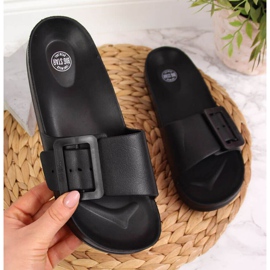 Crne papuče za plažu Big Star W FF274A389 crno 1