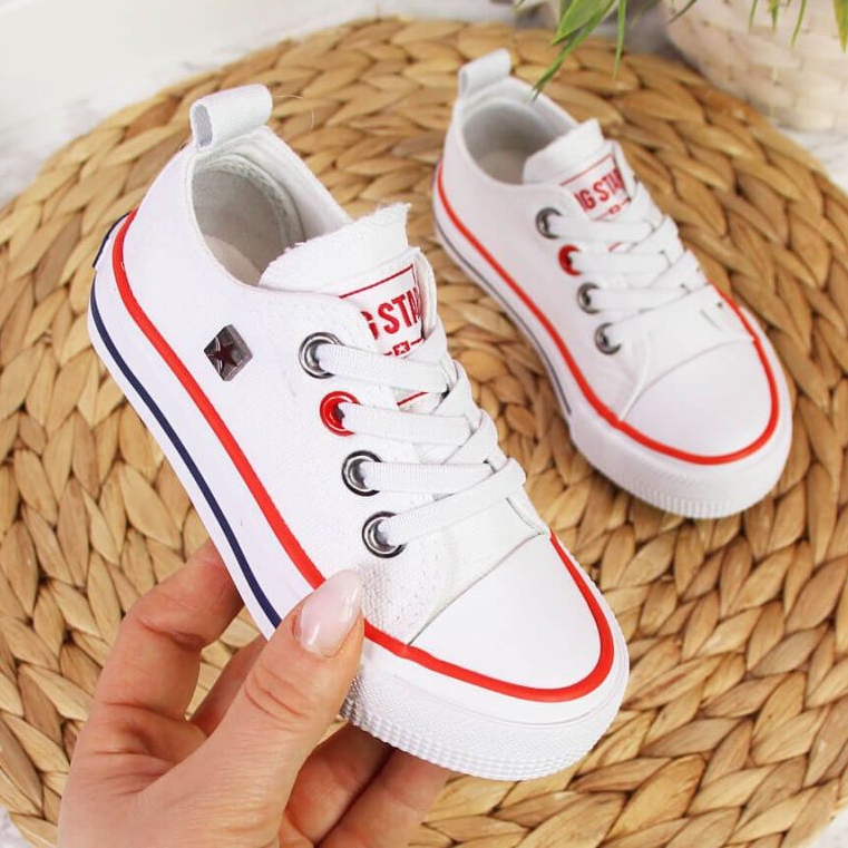 Tenisice Big Star Jr HH374089 bijele bijela smeđa 1