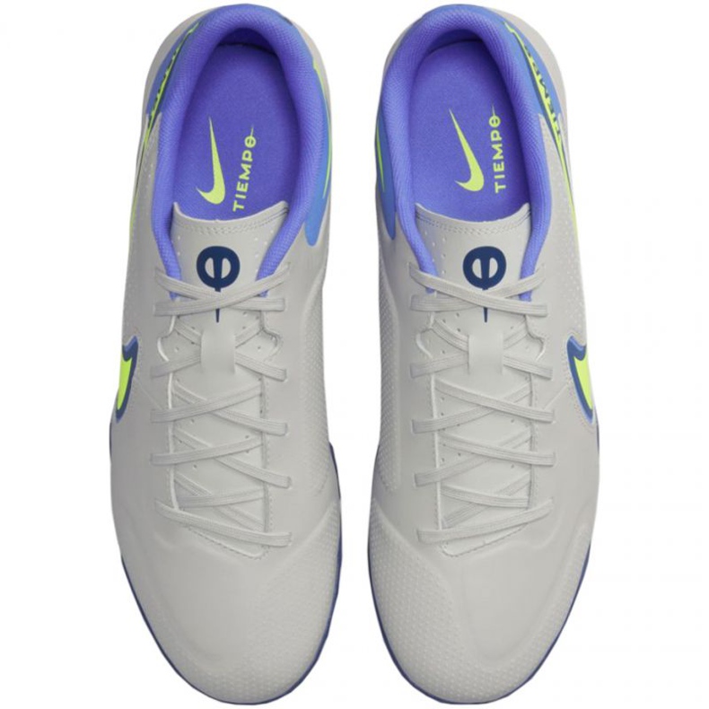 Nogometna obuća Nike Tiempo Legend 9 Academy Tf M DA1191 075 siva nijanse sive 1