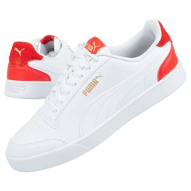 Puma Shuffle M 309668 06 bijela crvena 1