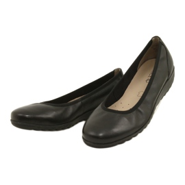Caprice Black Nappa Balerina 9-22161-28 crno 5