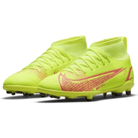 Nogometne cipele Nike Mercurial Superfly 8 Club Mg Jr CV0790-760 zelena zelena 1