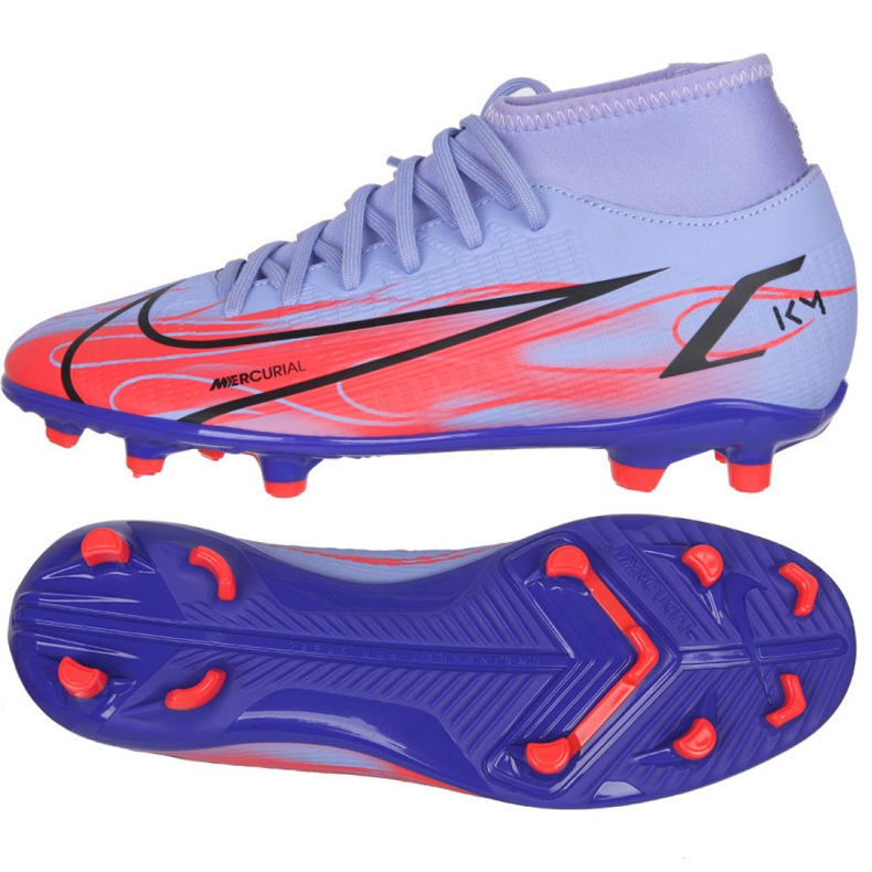 Nogometne cipele Nike Mercurial Superfly 8 Club Km Mg M DB2856 506 ljubičasta 2