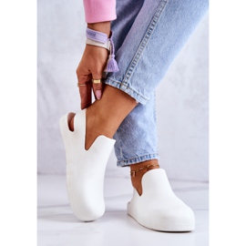 FS1 Modne bijele Meriko gumene klompe bijela 2