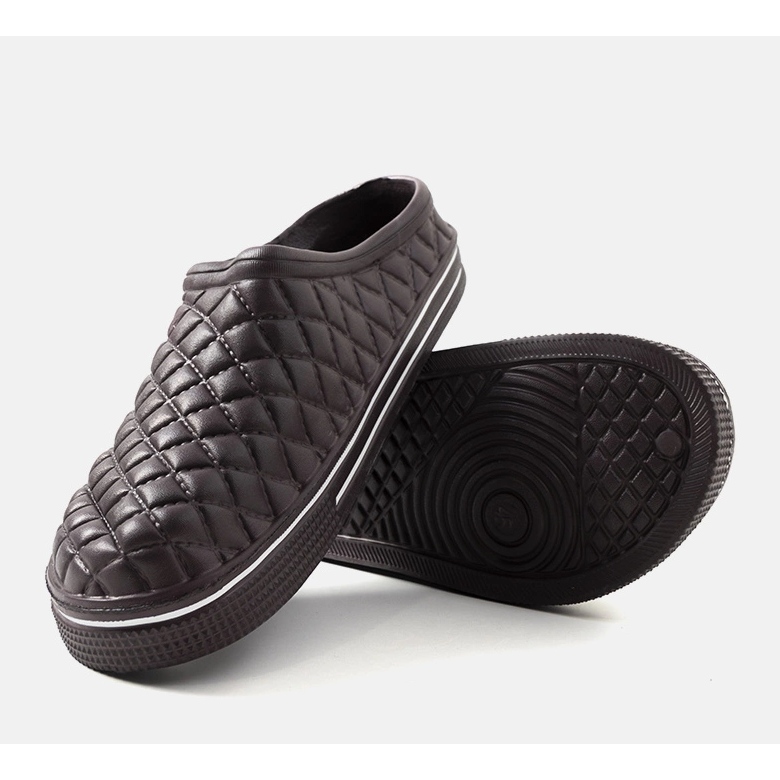 Smeđe Caltare muške japanke smeđa 2