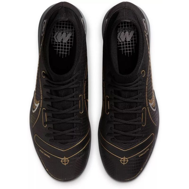 Nogometne cipele Nike Mercurial Superfly 8 Academy Ic M DJ2875 007 crna crna 1