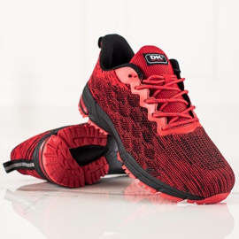 DK muške cipele crna crvena 2