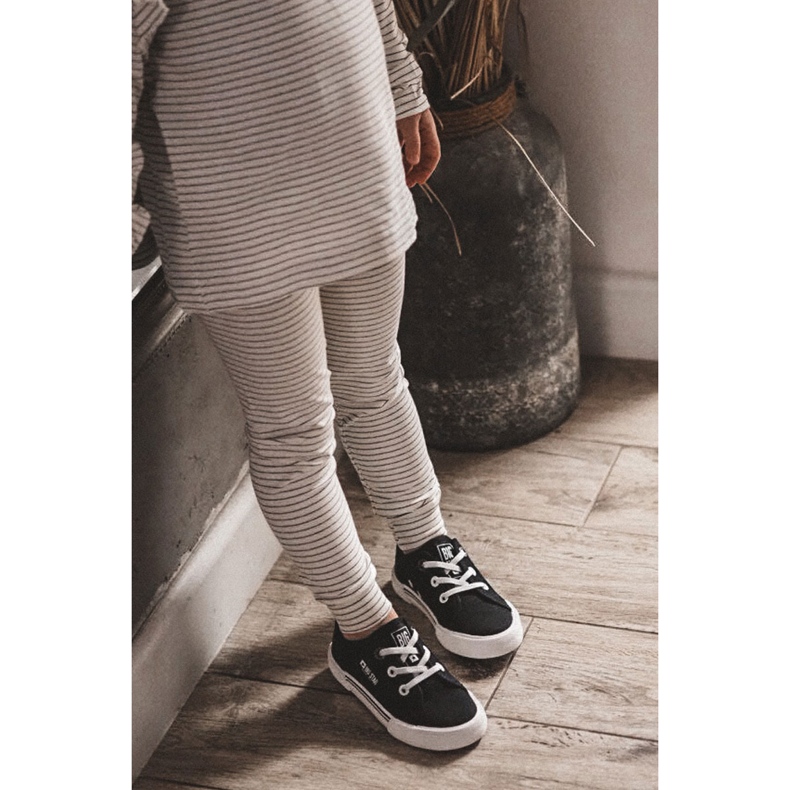 Crne Big Star JJ374169 Slip-on tenisice crna 2