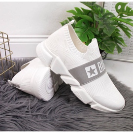 Slip on sportske cipele Big Star W JJ274297 bijele bijela 2