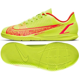 Nike Mercurial Vapor 14 Club Ic Jr CV0826 760 nogometne cipele žuta boja zelena 1