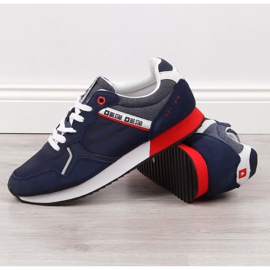 Sportske cipele Big Star M JJ174146 tamnoplave mornarsko plava siva 2