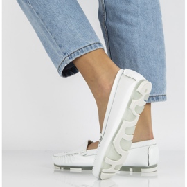 Ženske kožne natikače Filippo DP2037 Bijele bijela 7