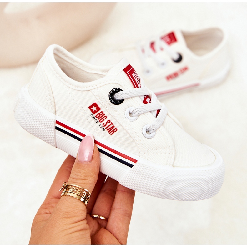 Slip-On Big Star JJ374165 Bijele tenisice bijela bijela 1