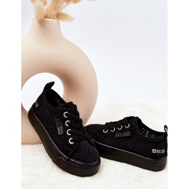 Crne tenisice Openwork Big Star JJ374133 crna 1