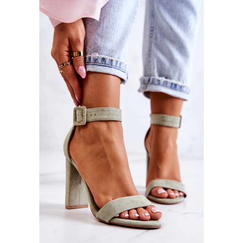 FB2 Antilop sandale s petom Jacqueline Jacqueline zelena 2