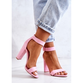 FB2 Antilop sandale na pete Pink Jacqueline ružičasta 1
