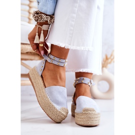 FB2 Espadrile sandale s plavim Lillian Jets plava 2
