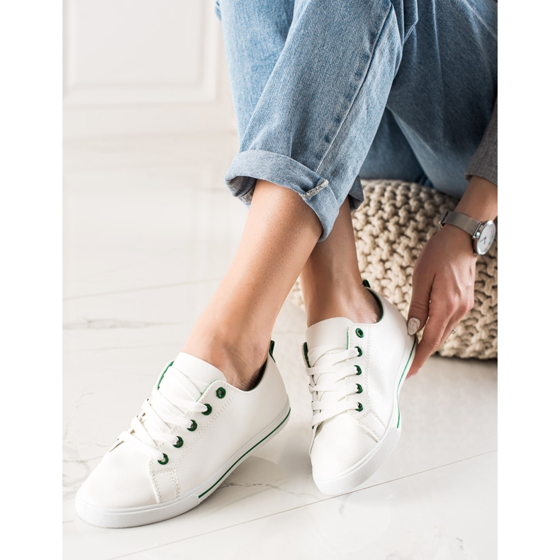 TRENDI Klasične niske tenisice bijela 1